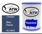 Preview: Citroen, Bleu Petrel, AC-643: 500ml Lackdose, von ATW Autoteile West.